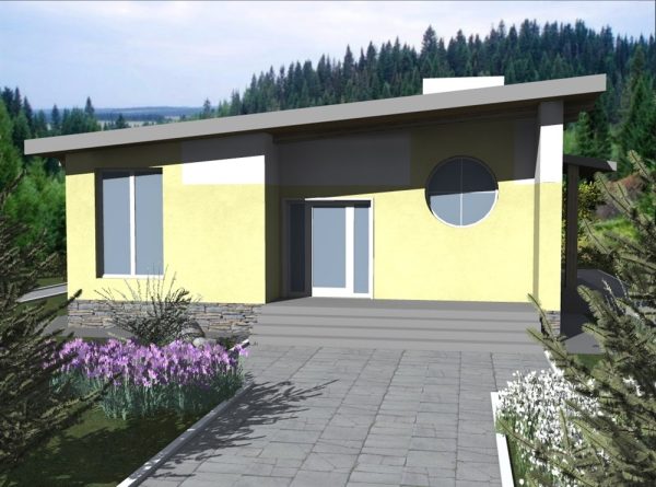 19. Проект дома B-264 Екстерьер Проект дома B-264 - фото 19