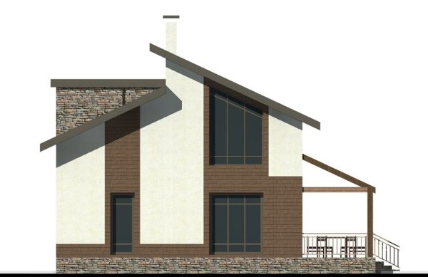 10. Проект дома B-265 Екстерьер Проект дома B-265 - фото 10