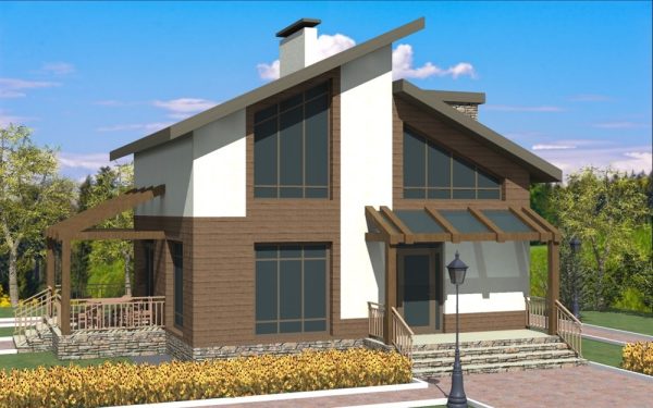 12. Проект дома B-265 Екстерьер Проект дома B-265 - фото 12