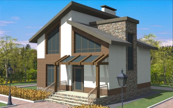 14. Проект дома B-265 Екстерьер Проект дома B-265 - фото 14