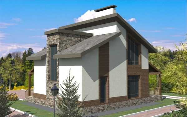 18. Проект дома B-265 Екстерьер Проект дома B-265 - фото 18