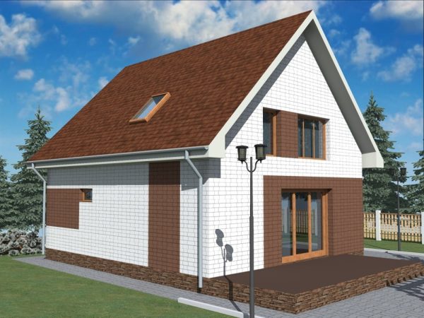 6. Проект дома B-266 Екстерьер Проект дома B-266 - фото 6