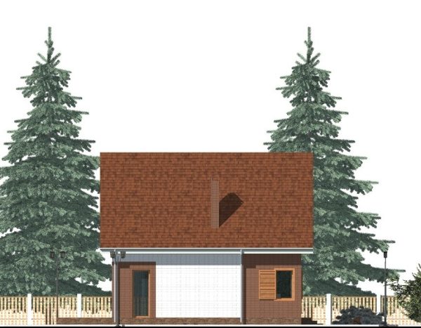 13. Проект дома B-266 Екстерьер Проект дома B-266 - фото 13