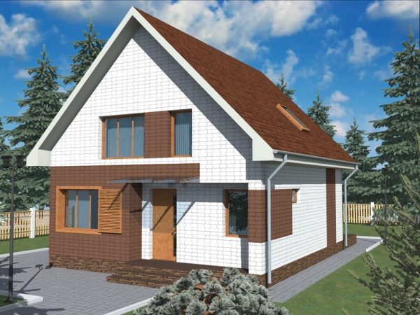 18. Проект дома B-266 Екстерьер Проект дома B-266 - фото 18