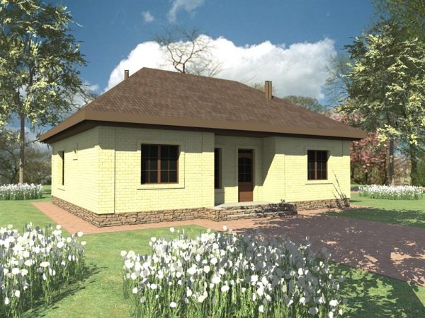 11. Проект дома B-267 Екстерьер Проект дома B-267 - фото 11