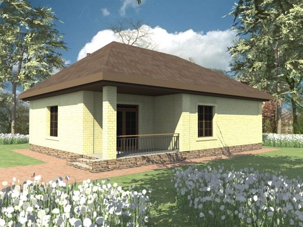 13. Проект дома B-267 Екстерьер Проект дома B-267 - фото 13