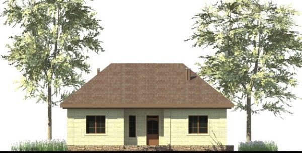 16. Проект дома B-267 Екстерьер Проект дома B-267 - фото 16