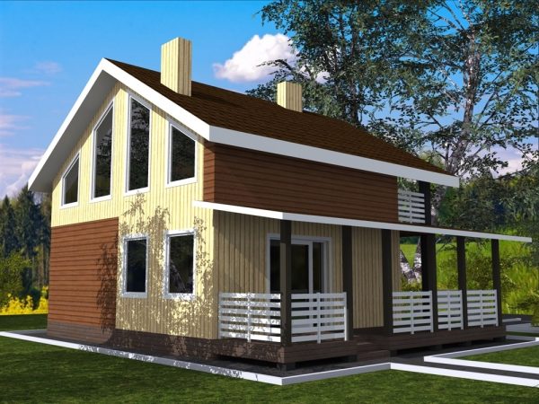 9. Проект дома B-269 Екстерьер Проект дома B-269 - фото 9