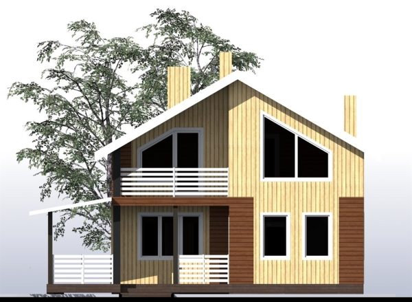 12. Проект дома B-269 Екстерьер Проект дома B-269 - фото 12