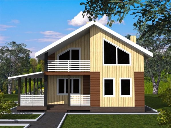 14. Проект дома B-269 Екстерьер Проект дома B-269 - фото 14