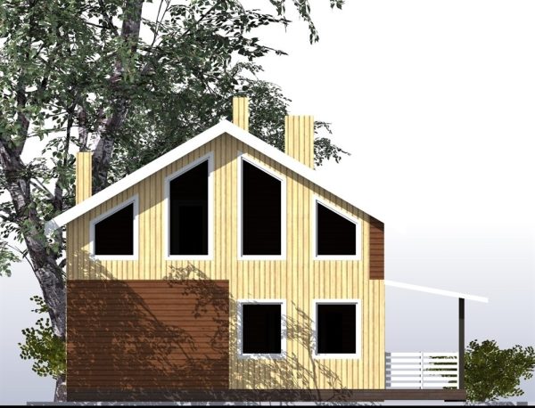 15. Проект дома B-269 Екстерьер Проект дома B-269 - фото 15