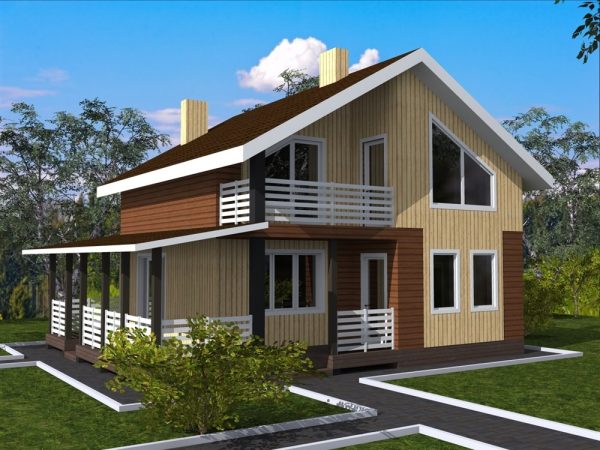 16. Проект дома B-269 Екстерьер Проект дома B-269 - фото 16