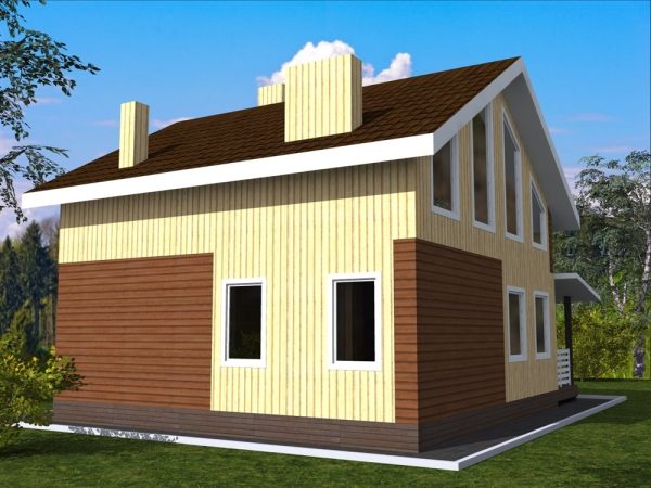 18. Проект дома B-269 Екстерьер Проект дома B-269 - фото 18