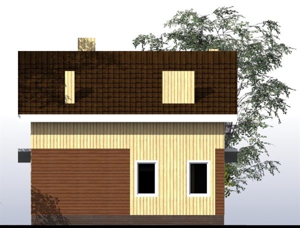 22. Проект дома B-269 Екстерьер Проект дома B-269 - фото 22