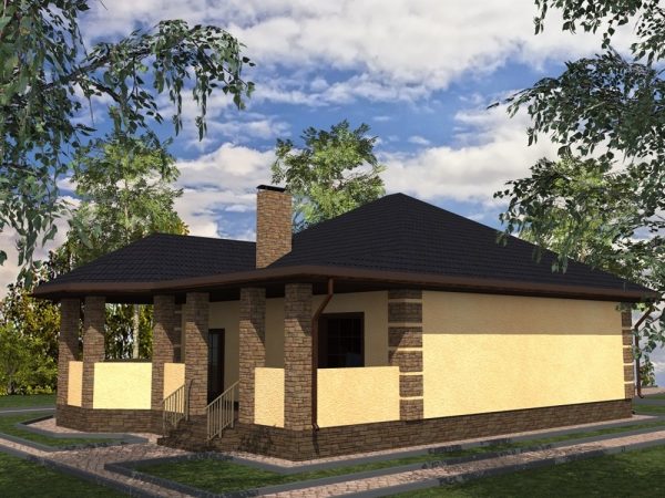 2. Проект дома B-270 Екстерьер Проект дома B-270 - фото 2