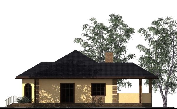 4. Проект дома B-270 Екстерьер Проект дома B-270 - фото 4