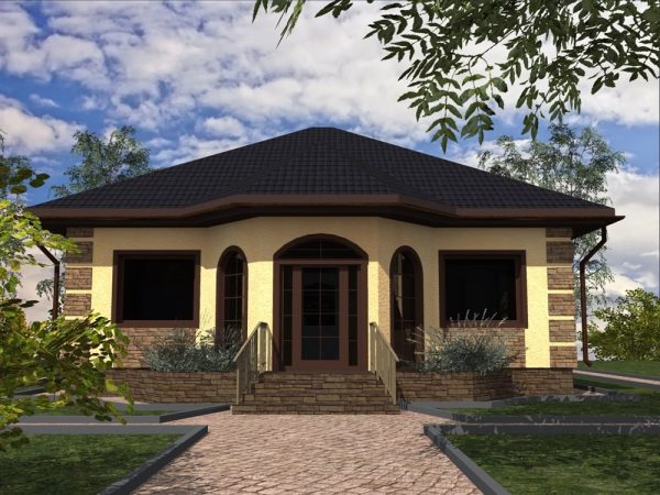 5. Проект дома B-270 Екстерьер Проект дома B-270 - фото 5