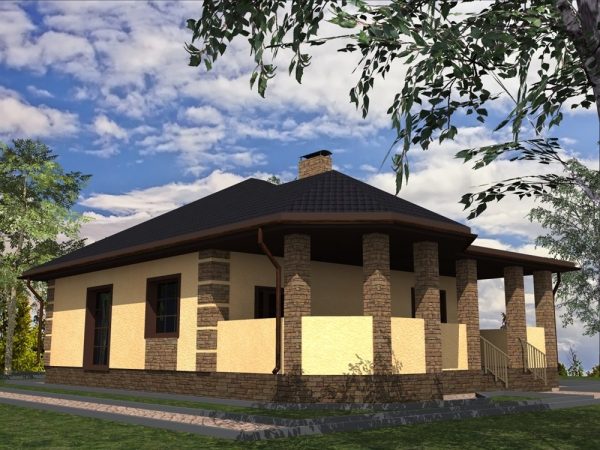 8. Проект дома B-270 Екстерьер Проект дома B-270 - фото 8