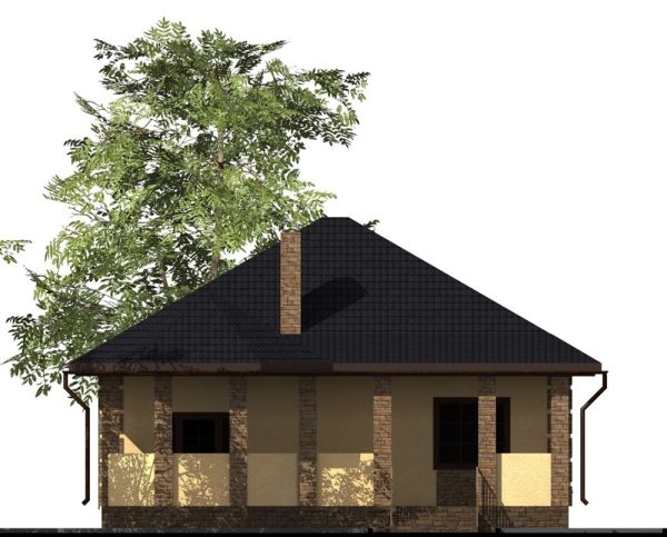 11. Проект дома B-270 Екстерьер Проект дома B-270 - фото 11