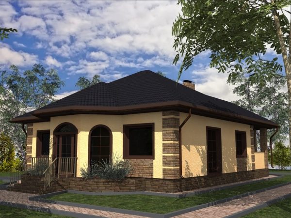 17. Проект дома B-270 Екстерьер Проект дома B-270 - фото 17