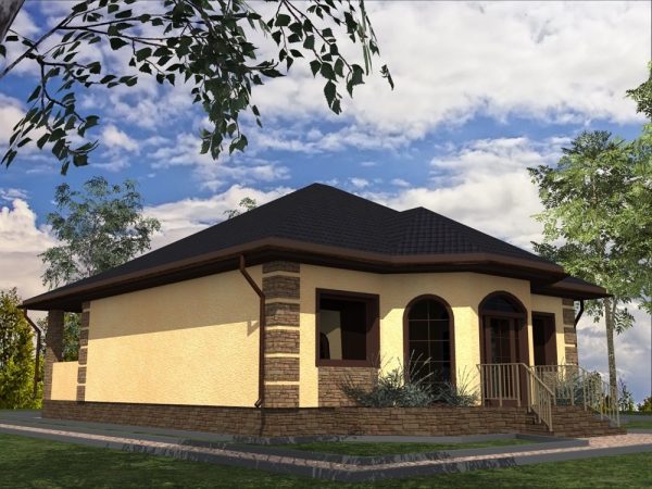 20. Проект дома B-270 Екстерьер Проект дома B-270 - фото 20