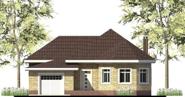 8. Проект дома B-271 Екстерьер Проект дома B-271 - фото 8