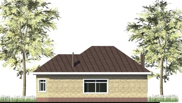 15. Проект дома B-271 Екстерьер Проект дома B-271 - фото 15