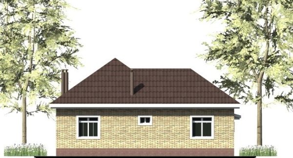 16. Проект дома B-271 Екстерьер Проект дома B-271 - фото 16