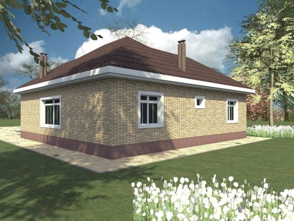 20. Проект дома B-271 Екстерьер Проект дома B-271 - фото 20