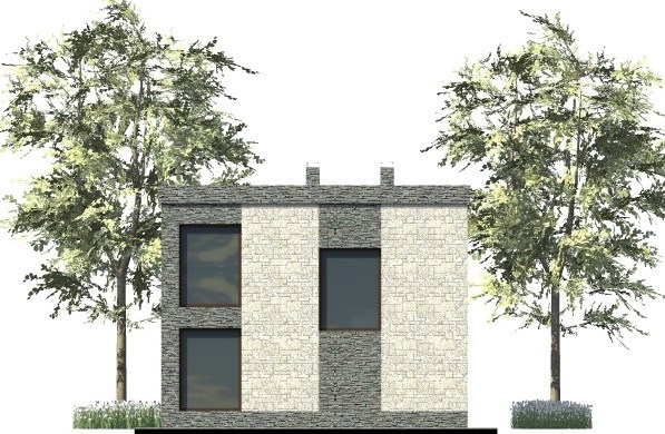 4. Проект дома B-272 Екстерьер Проект дома B-272 - фото 4