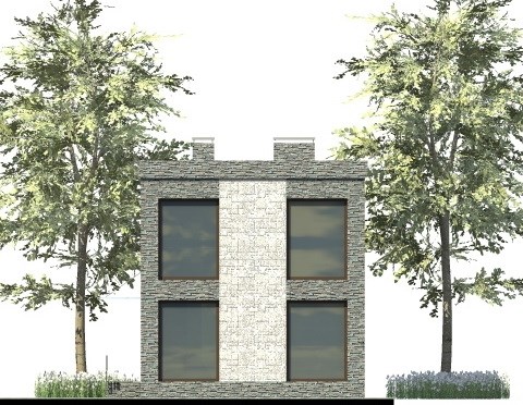 5. Проект дома B-272 Екстерьер Проект дома B-272 - фото 5