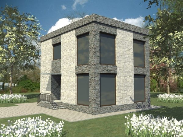 9. Проект дома B-272 Екстерьер Проект дома B-272 - фото 9