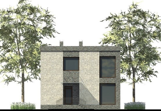 16. Проект дома B-272 Екстерьер Проект дома B-272 - фото 16