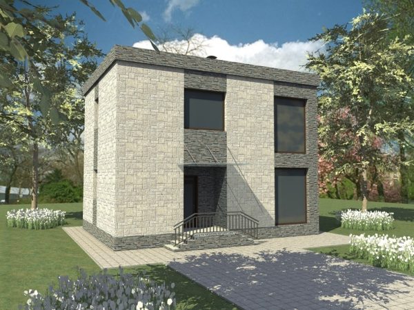 18. Проект дома B-272 Екстерьер Проект дома B-272 - фото 18