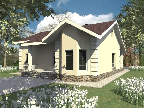 3. Проект дома B-274 Екстерьер Проект дома B-274 - фото 3