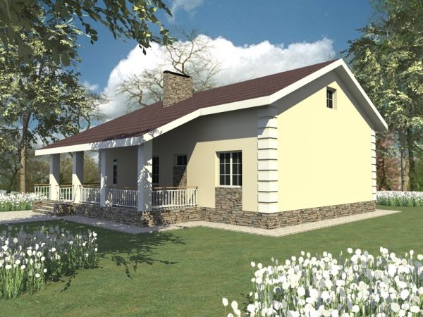 6. Проект дома B-274 Екстерьер Проект дома B-274 - фото 6