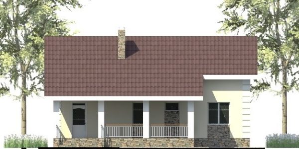 7. Проект дома B-274 Екстерьер Проект дома B-274 - фото 7