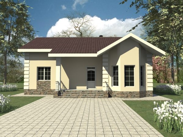 11. Проект дома B-274 Екстерьер Проект дома B-274 - фото 11