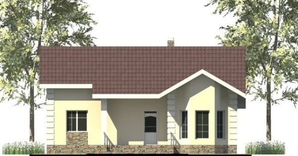 12. Проект дома B-274 Екстерьер Проект дома B-274 - фото 12