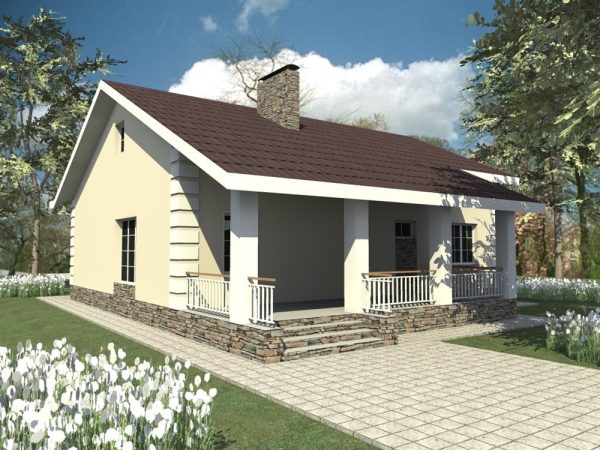 18. Проект дома B-274 Екстерьер Проект дома B-274 - фото 18