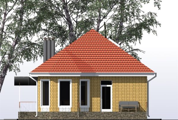 10. Проект дома B-275 Екстерьер Проект дома B-275 - фото 10