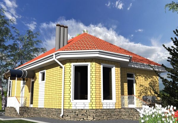 11. Проект дома B-275 Екстерьер Проект дома B-275 - фото 11