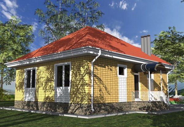 14. Проект дома B-275 Екстерьер Проект дома B-275 - фото 14