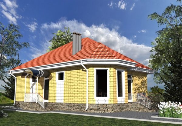 21. Проект дома B-275 Екстерьер Проект дома B-275 - фото 21