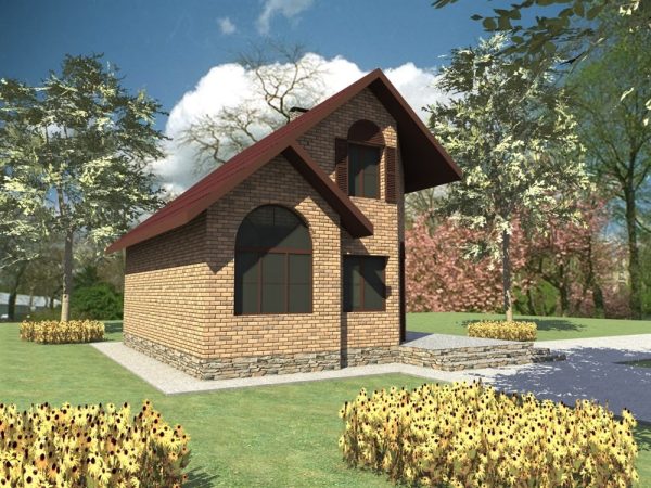 2. Проект дома B-276 Екстерьер Проект дома B-276 - фото 2