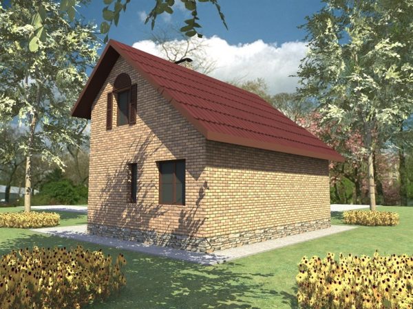 13. Проект дома B-276 Екстерьер Проект дома B-276 - фото 13