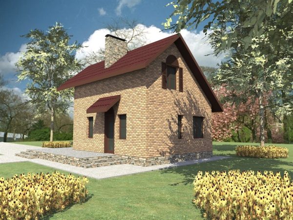 14. Проект дома B-276 Екстерьер Проект дома B-276 - фото 14