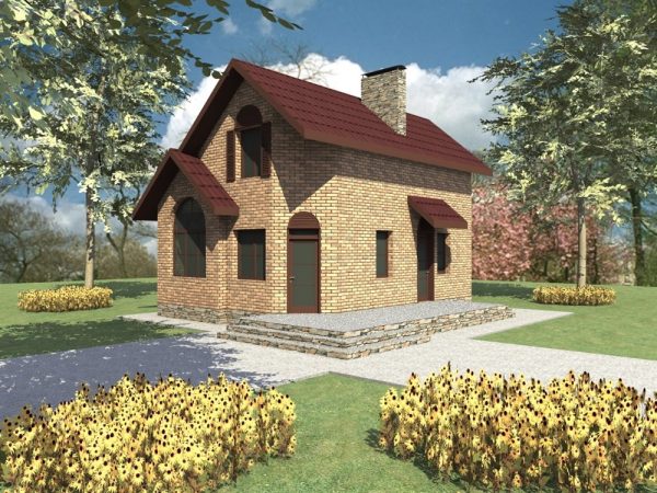 22. Проект дома B-276 Екстерьер Проект дома B-276 - фото 22