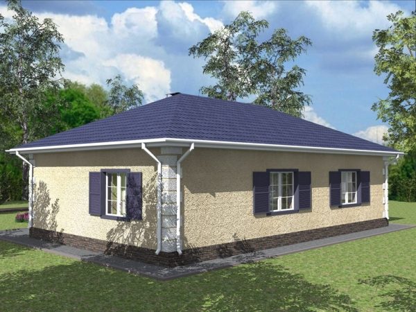 1. Проект дома B-277 Екстерьер Проект дома B-277 - фото 1