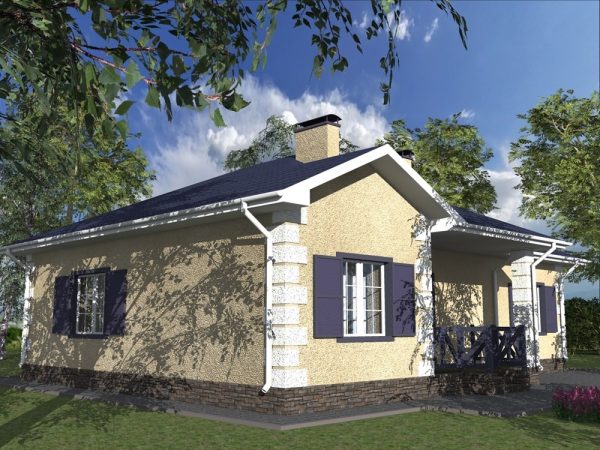 3. Проект дома B-277 Екстерьер Проект дома B-277 - фото 3